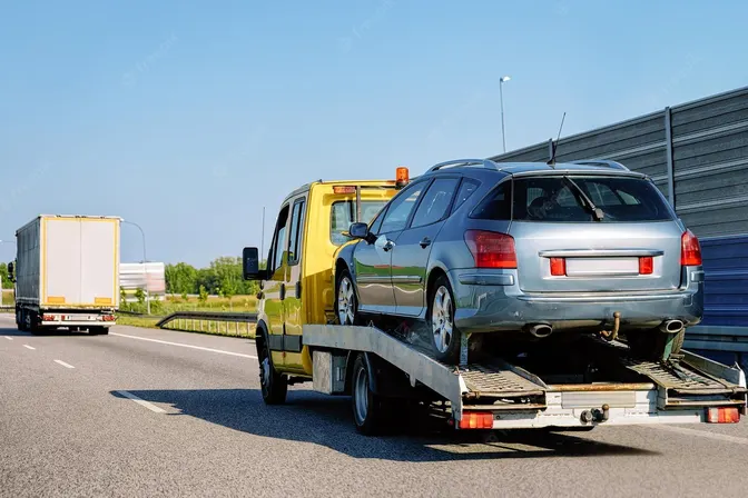 Ophaalservice voor verkochte auto